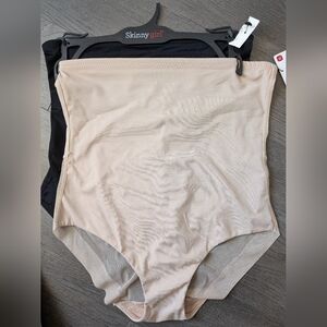 Skinnygirl Beige and Black Shapewear Duo